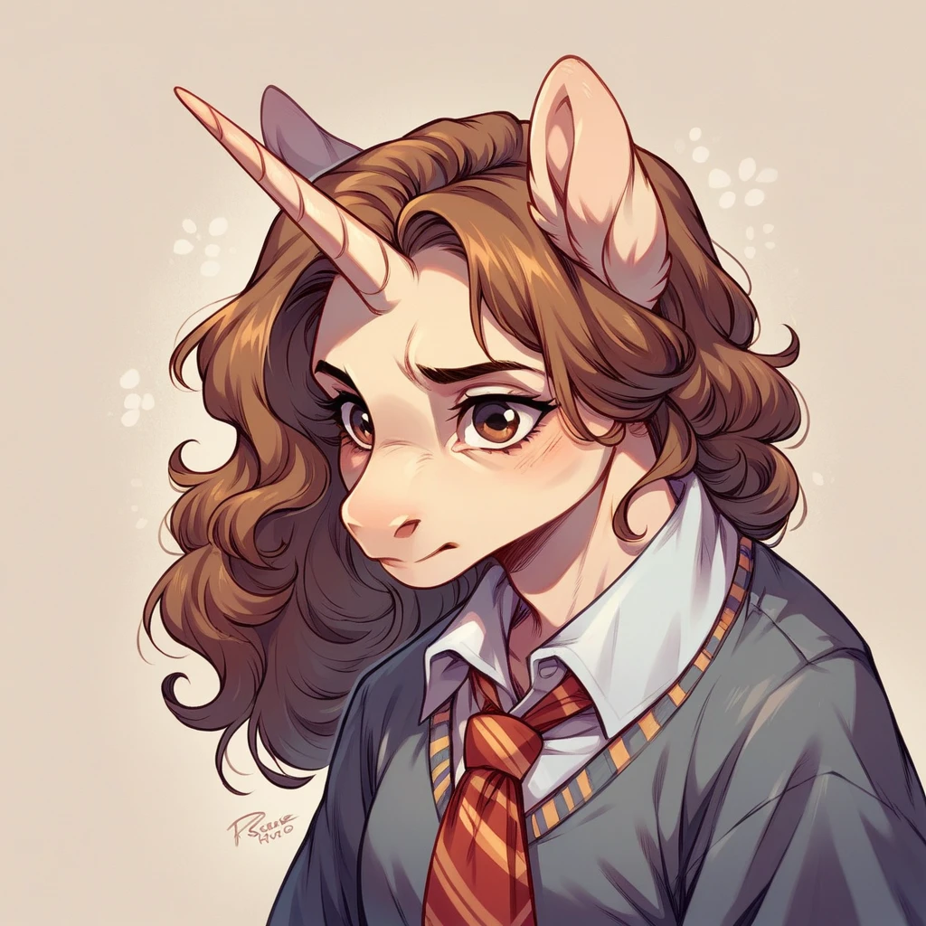 Unicorn rapes Hermione