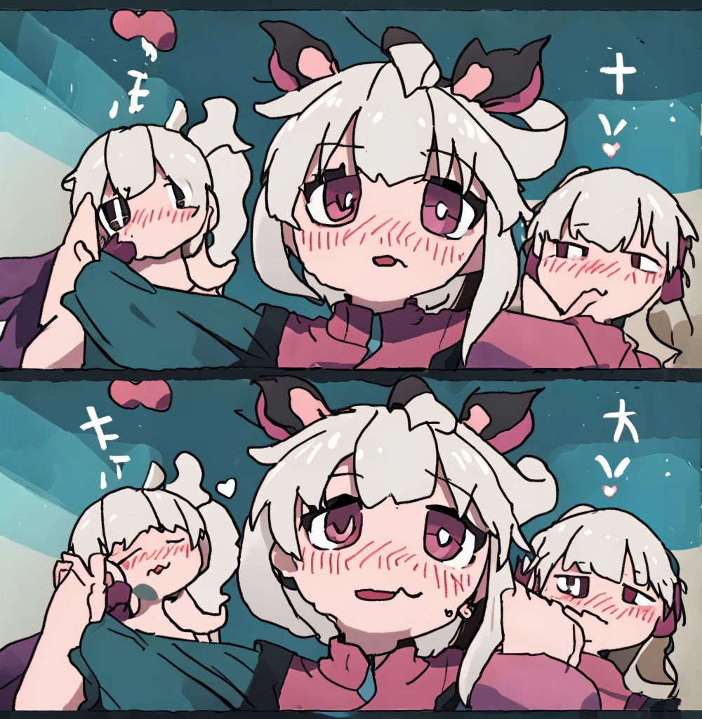Brown Skin、glossy、orgasm、、Sex,longeyelashes, light smile, ear blush, ccurate, white hair, blush stickers, excited, light blush, drooling, ahegao, torogao, heart in eye, full blush, smiley, heart-shaped pupils, heart-shaped eyes, oral invitation, drooling, anaglyph, stereogram, tachi-e, atmospheric perspective, anime style, Genre painting, Constructivism, best quality, black hair, hair bobbles, wince, longeyelashes, solid circle eyes, fake animal ears, light smile, ear blush, fang, ccurate, grey hair, white hair, silver hair, open mouth, smile, evil smile, shy, blush, tongue, parted lips, tongue out, licking lips, expressions, ear blush, full blush, heart in eye, drooling, torogao, ahegao, endured face, glint, saliva trail, light blush, excited, oral invitation, Surrealism, drop shadow, anaglyph, stereogram, tachi-e, pov, atmospheric perspective, anime, Genre painting, first-person view, 8k, super detail, best quality