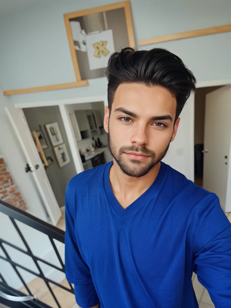 Black t-shirt hairstyles girlfriend close