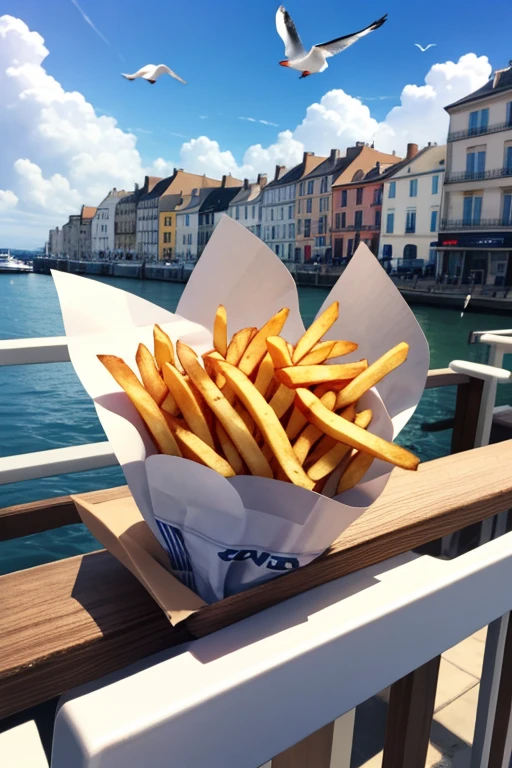 Seagulls and French fries