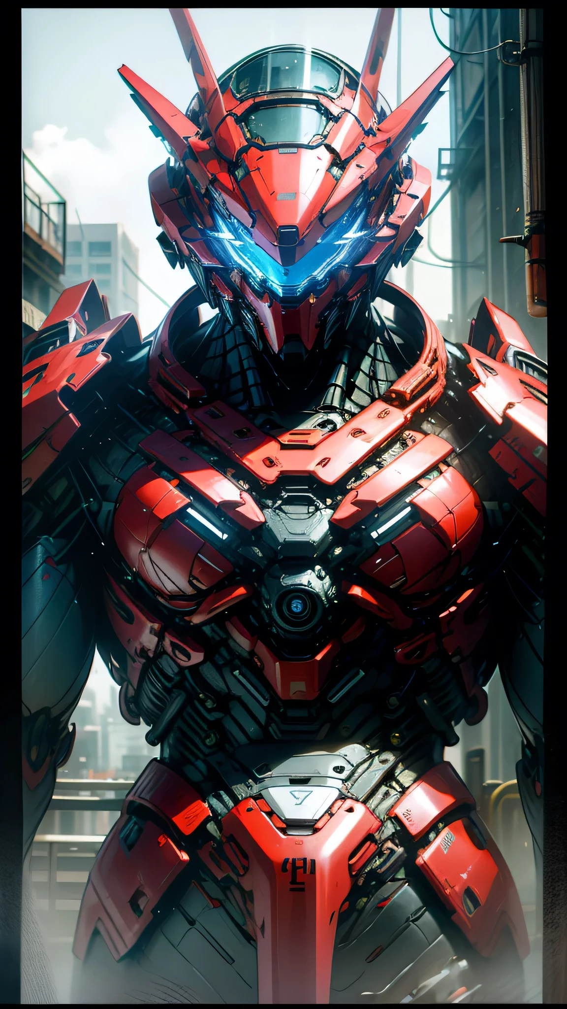 Pacific Rim Movie Mech,full bodyesbian,ruins