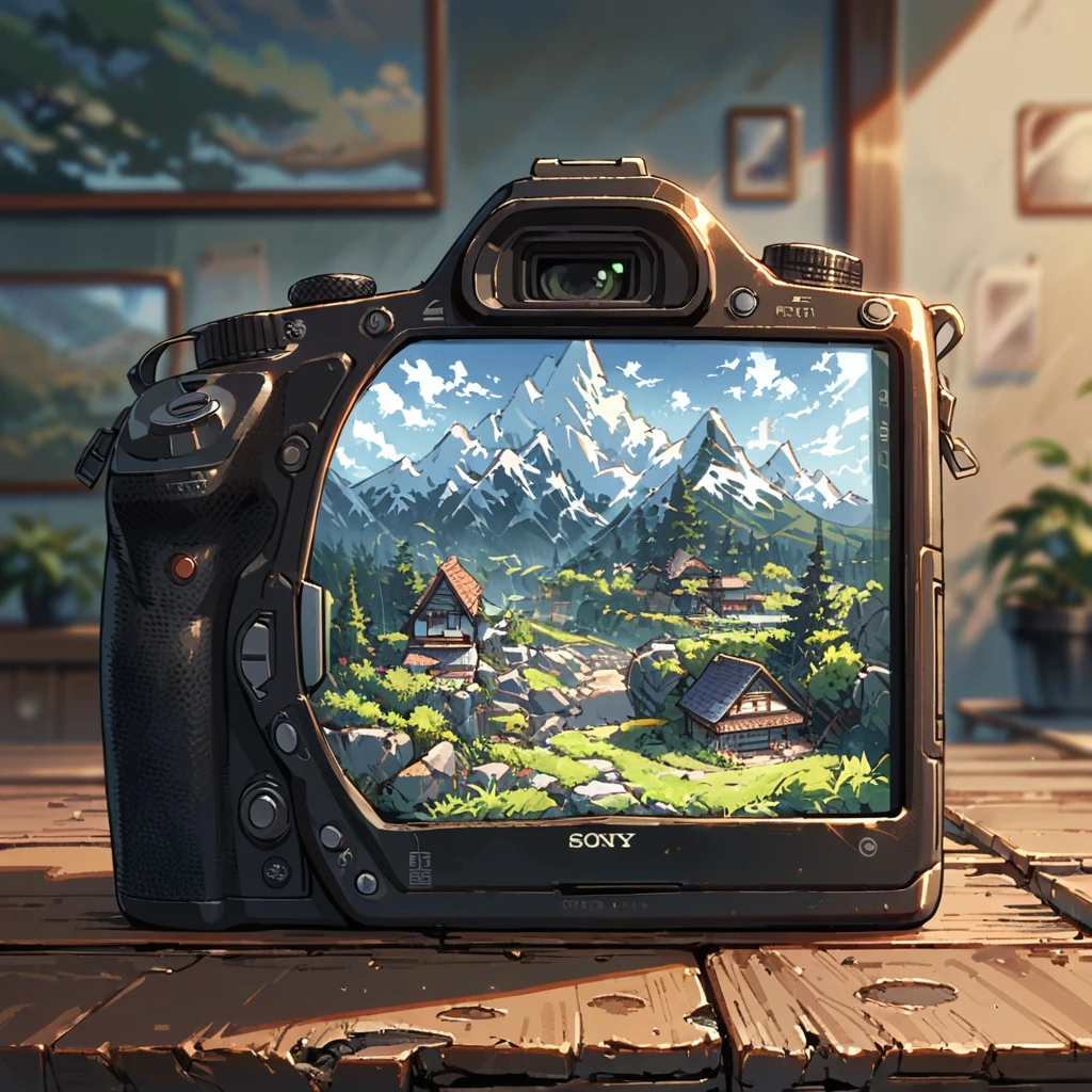 (((Vast landscape, istance view, wide shot, long shot))), ((anime:1.4,illustration)),(masterpiece, top quality, best quality),(ultra-detailed, absolutely resolution),((16k, high res)), (((cozy retro street))), ((cosy lofi illustration:1.4)), ((anime:1.4, illustration)),(masterpiece, top quality, best quality),(ultra-detailed, absolutely resolution),((16k, high res)) BREAK {lofi art, style of Laurie Greasley, style of Makoto Shinkai, anime aesthetic}, BREAK { (produces images with information than 40 million pixels with cinematic-like detailed textures shot on a Sony SLR).}