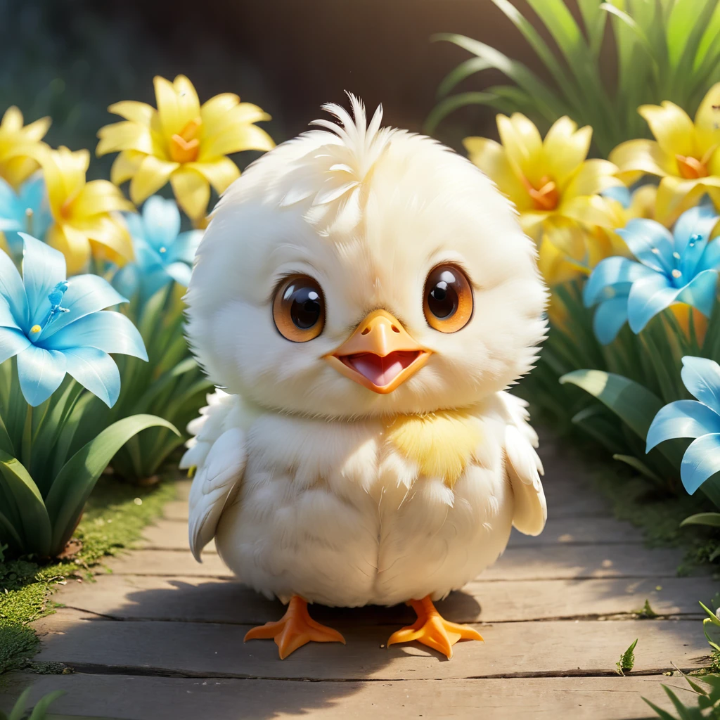Cute chick、congratulations