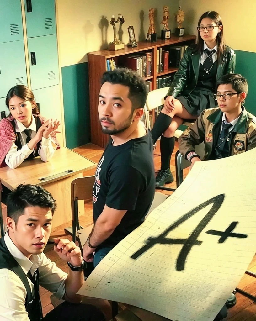 Group of students 