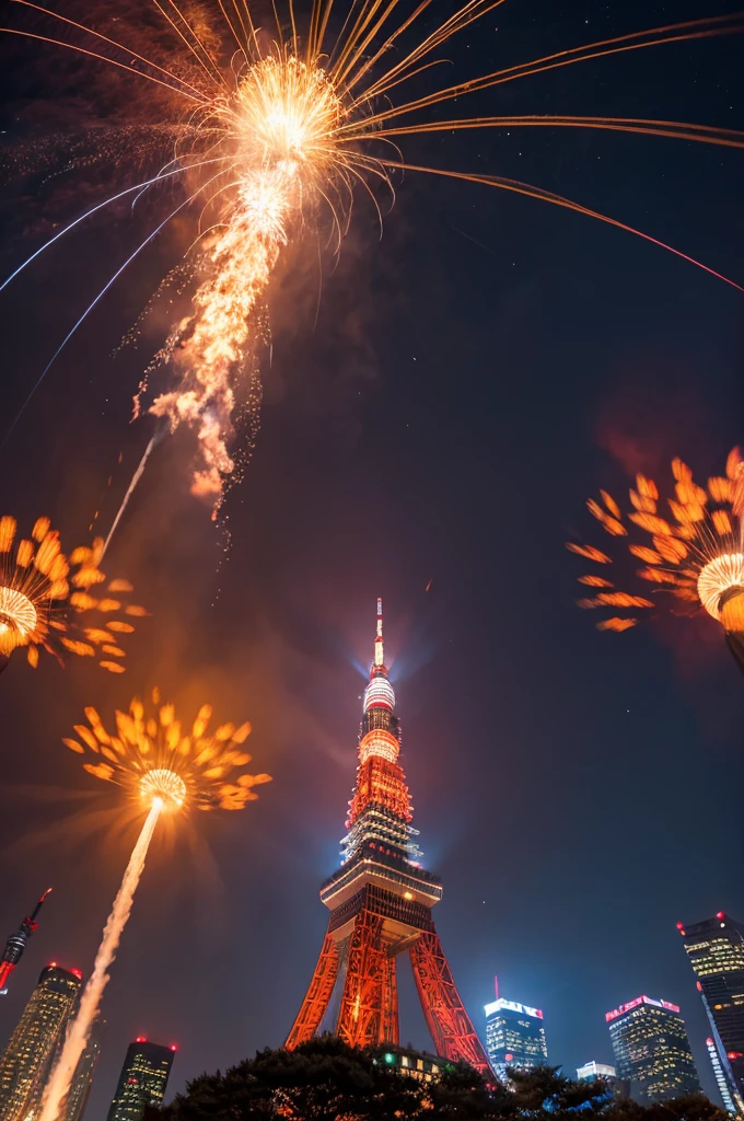 Briefs Master　Flames destroy Tokyo Tower