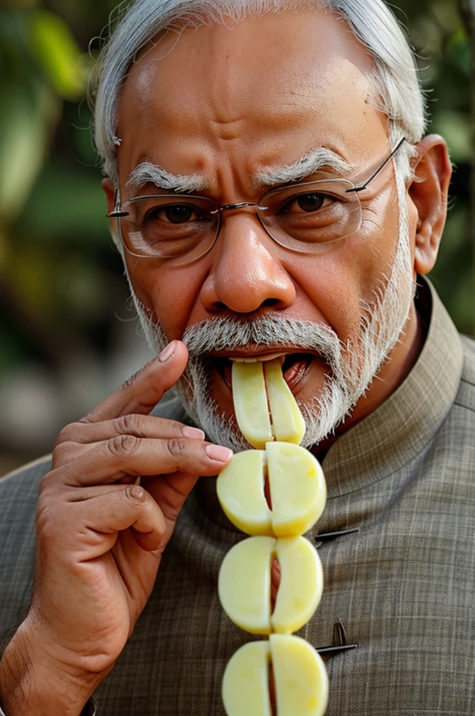 Narendra modi chewing, chewing gum