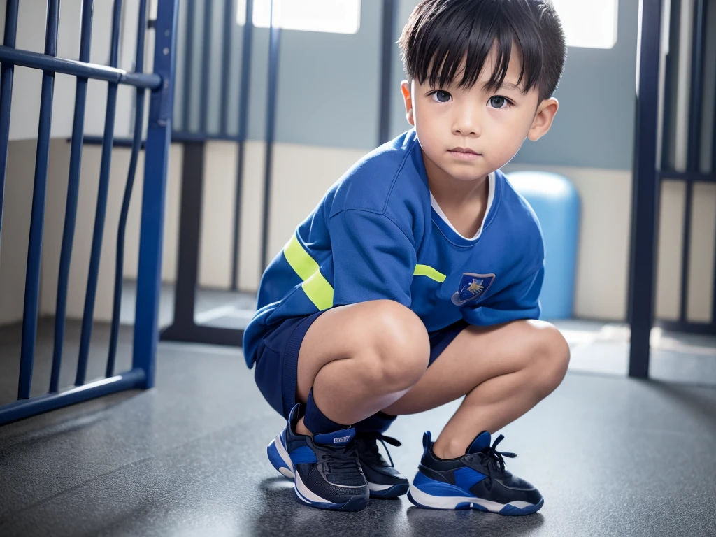 Prison cell、 regression、Prison officers abuse、Dark Room、Boy rapes boy、Boy in gym clothes、(１０Age 1.4)、Blue shorts、Japanese、Hot summer day、My body is shaking with fear、I&#39;m about to cry、torture、（Boy 1.4）Two Boys