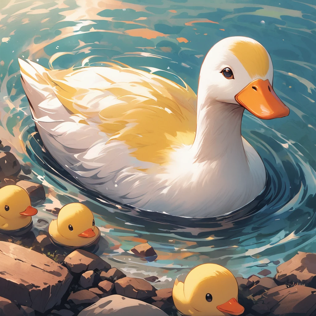 a duck