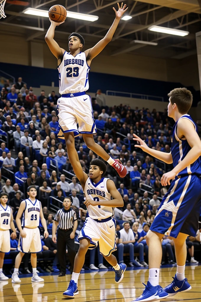 An high boy basketball 