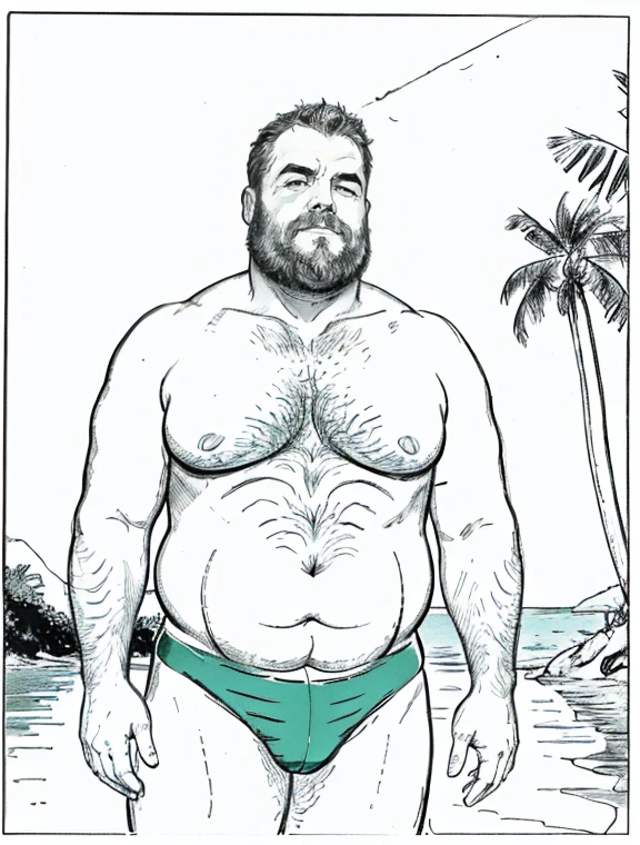RAW, realistic photo of a national foundation,Masterpiece,top quality,fat man,Hug a man,wearing Speedo vermelho ou azul ou verde, praticando RAW, realistic photo of a national foundation,Masterpiece,top quality,fat man,Hug a man,wearing Speedo verde ou amarelo ou branco,stand up paddle.
