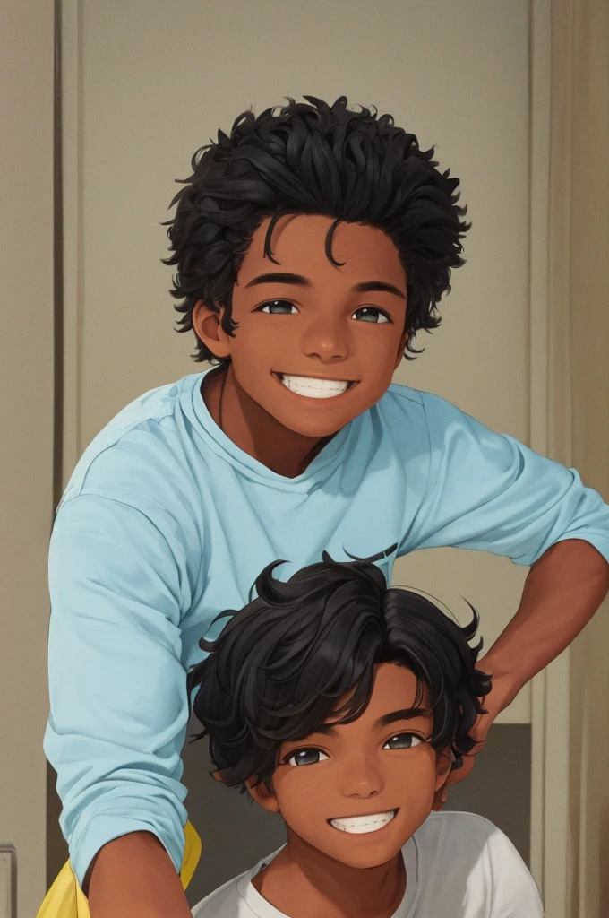 (Imagem alta qualidade)
Homem,?????,cabelo cacheado,cabelo preto,adolescente,sorrindo
