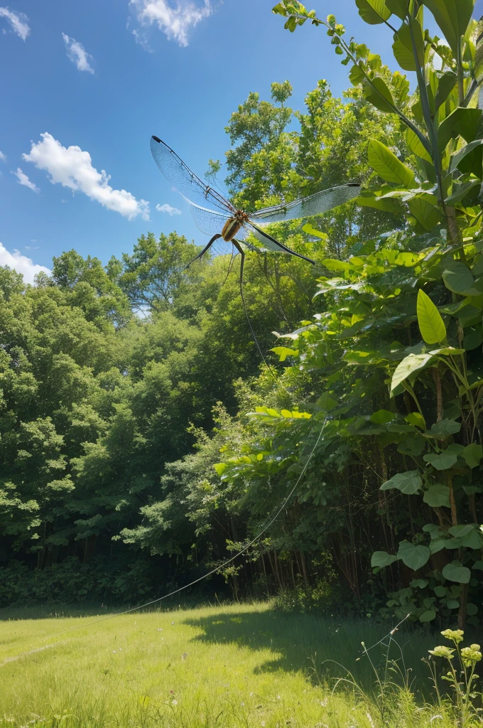 Dragonfly electricity nature