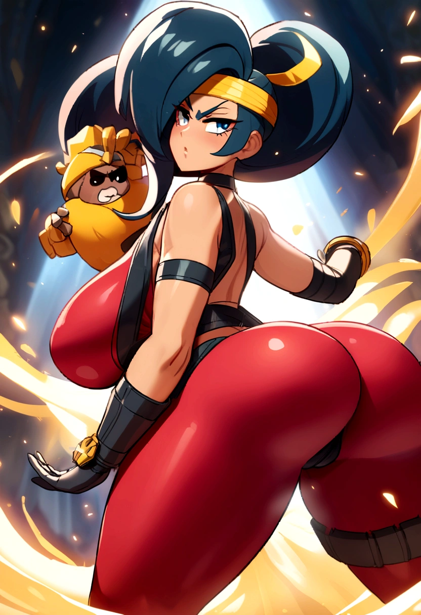 melodie aus brawl stars, with big boobs and big ass