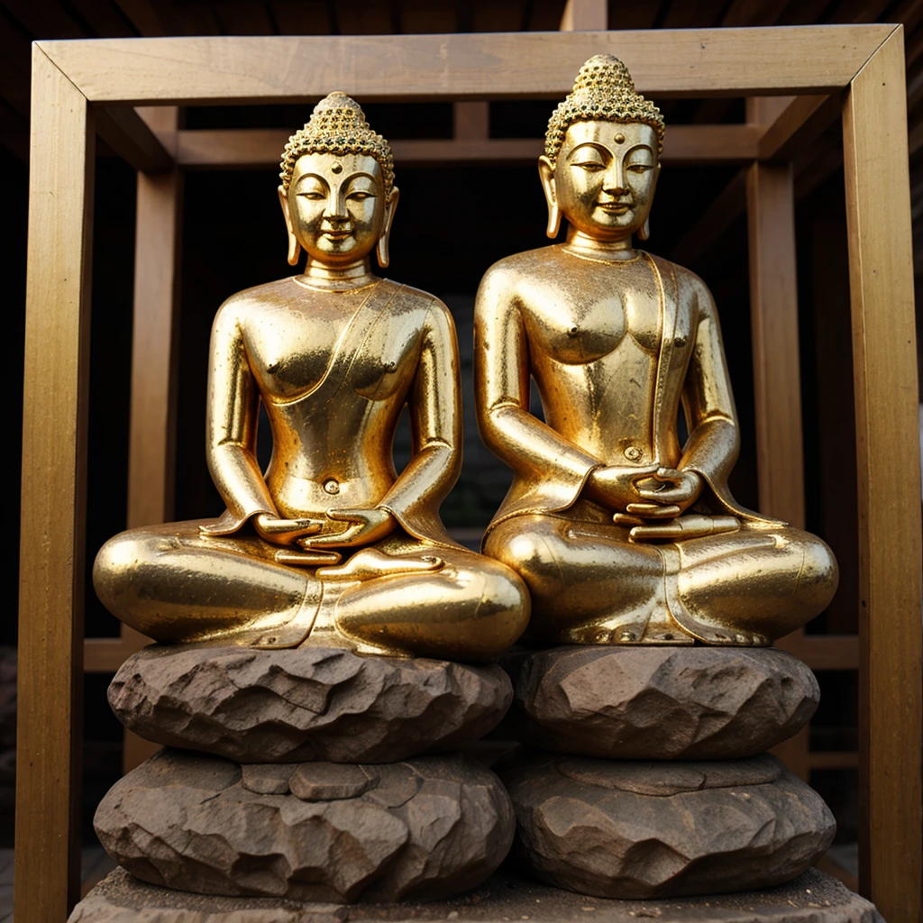Buddha statues in the future world Instructions are being published