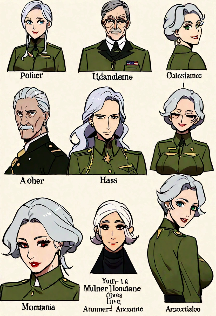 Mulher policial do estado do condado de Montana. Make a portrait of her in khaki uniform and with the following characteristics: Mulher com aproximadamente 39 anos, ligeiramente atraente. Cabelo castanho acobreado, olhos verdes, com um olhar entre severo e gentil, result of the dramatic experiences lived. Has an athletic body according to his age. caucasiano, Your family has very mixed ancestry, seu pai de origem holandesa, Irish paternal grandmother, Dutch paternal grandfather, American Mother, Spanish maternal grandmother, Irish maternal grandfather.