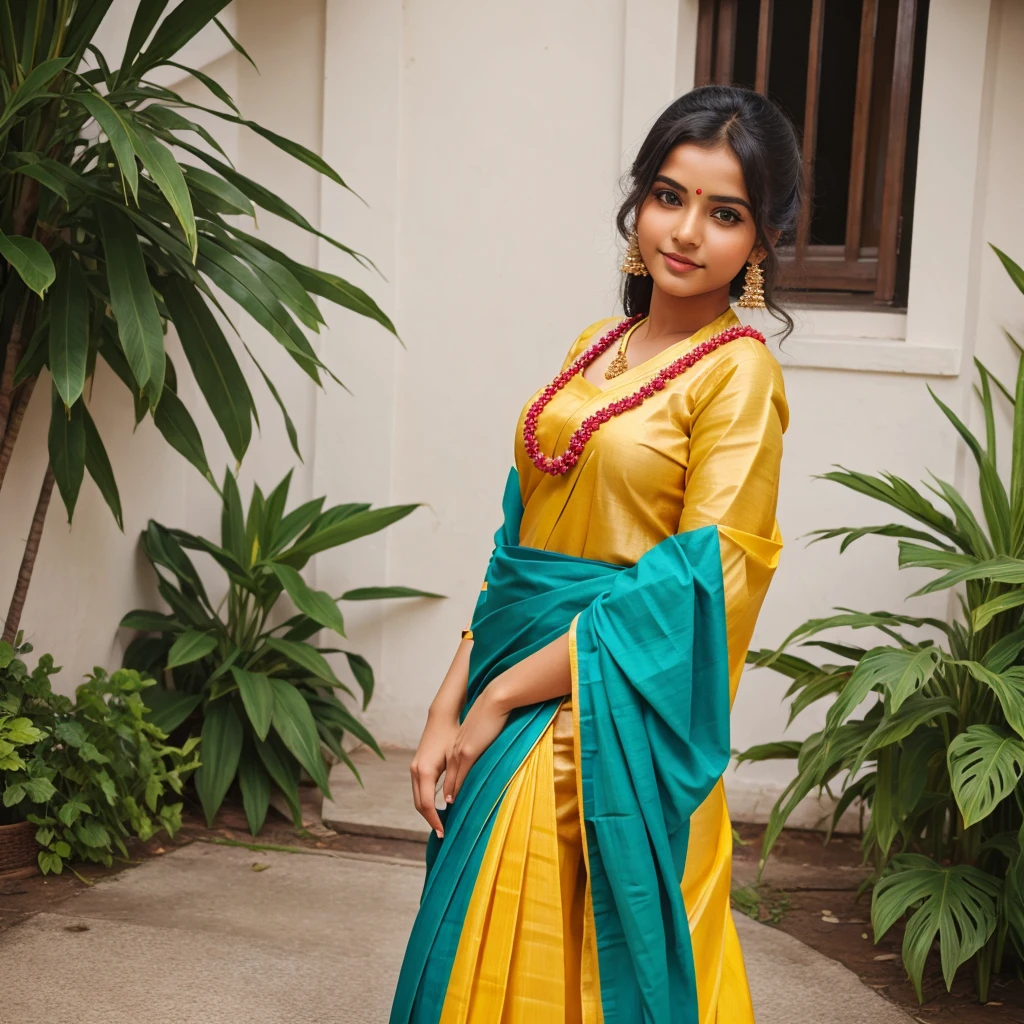 Indian doctor girl with full dress and more realistic photo for Instagram upload