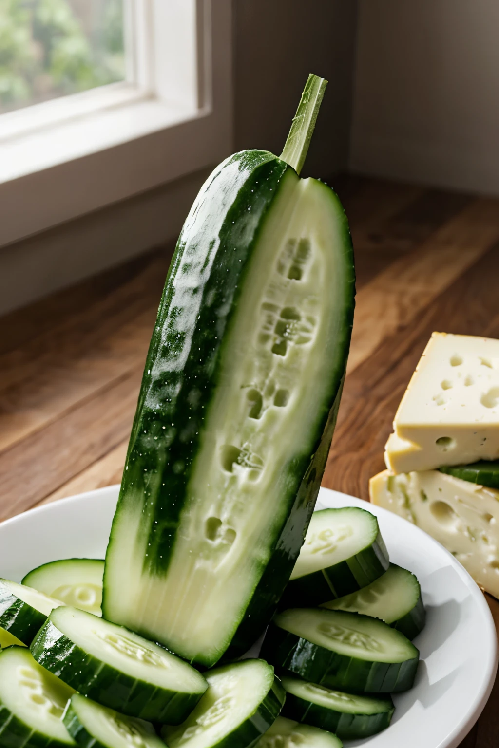 cucumber fucks cheese