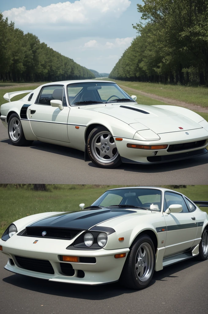 A realistic nostalgic and sports car from the 90s