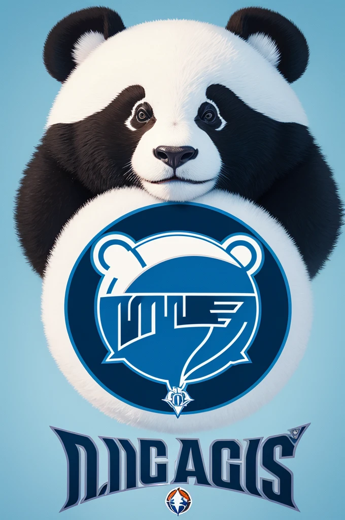 Logo do Orlando Magic com um panda