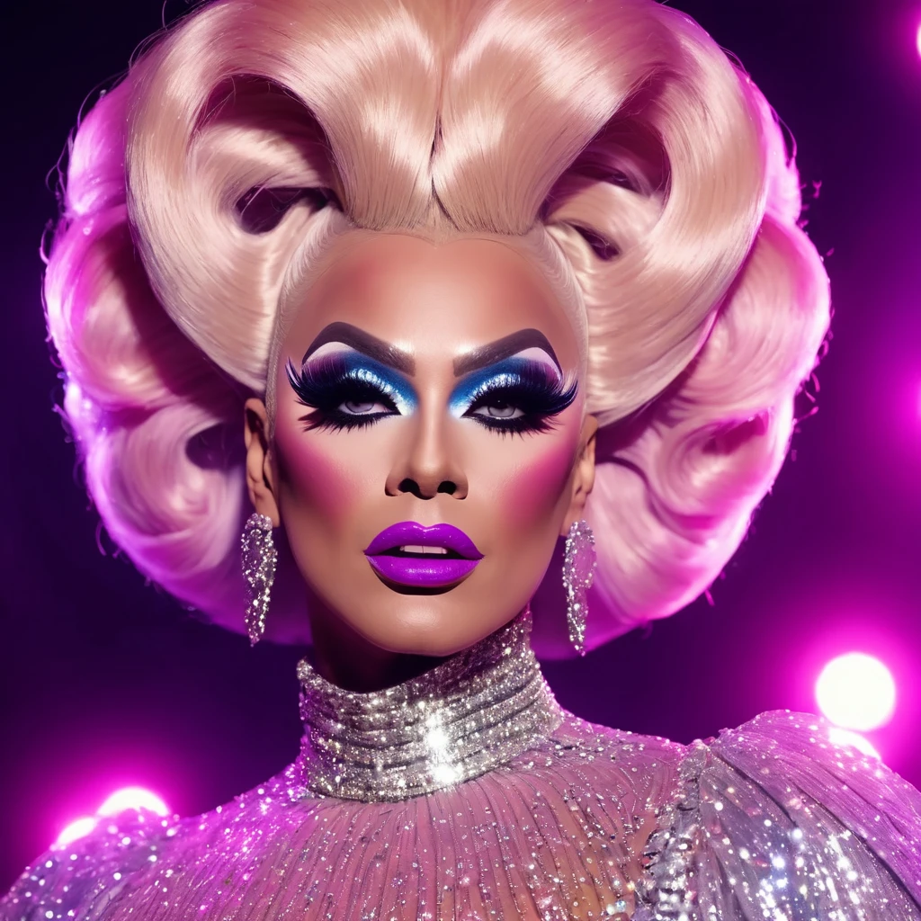 Drag queen lights cinematic, 4K