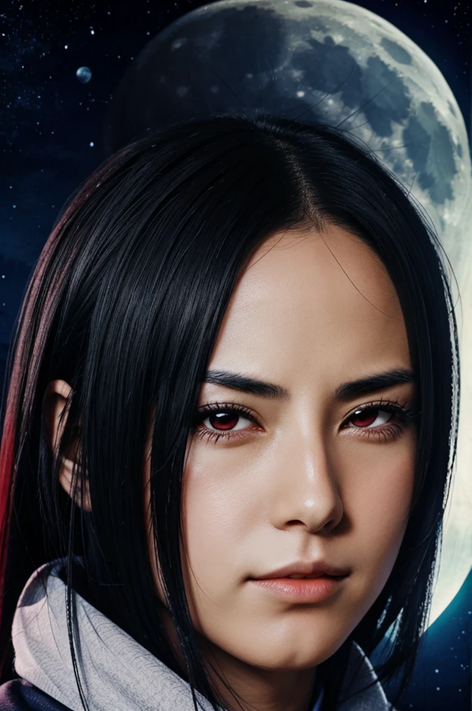 Itachi uchiha in moon