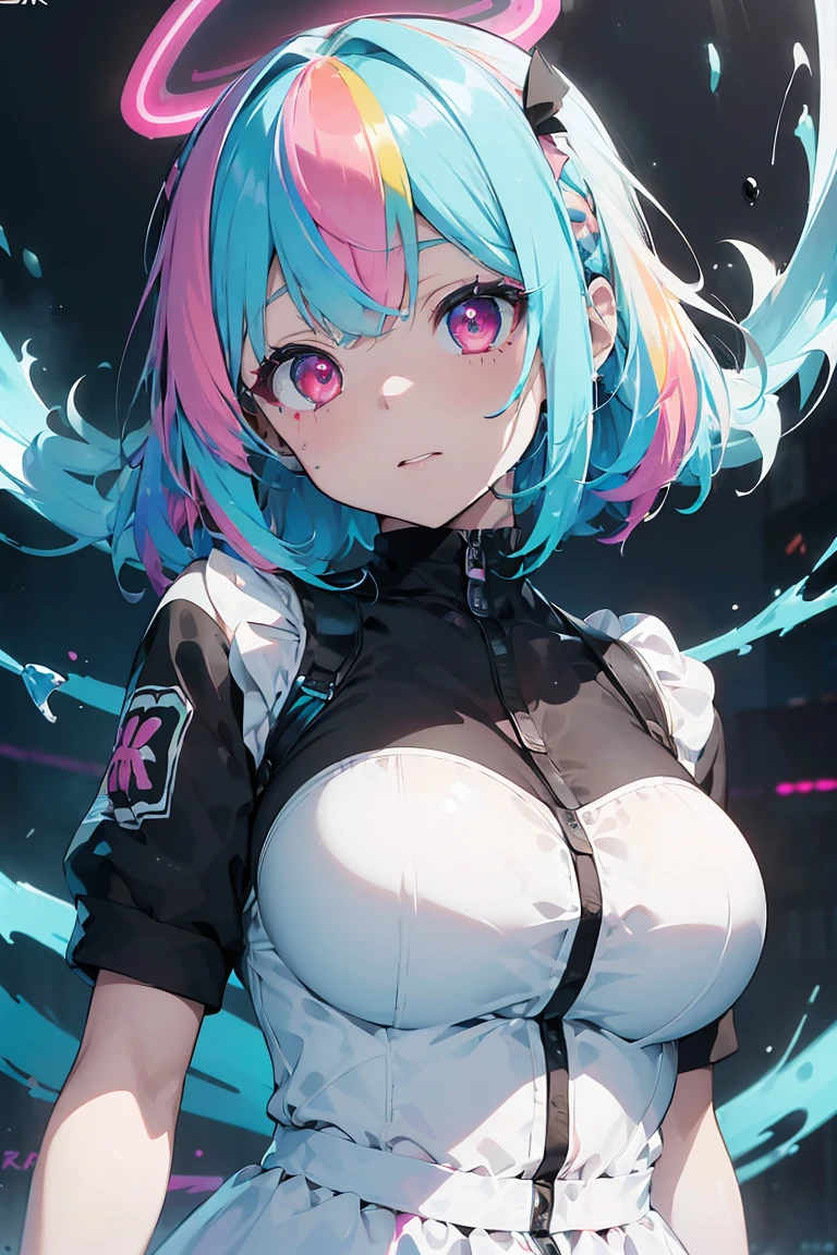 (sex:1.6), (masterpiece), (best movie quality), ((extremely detailed)), ((Beautiful woman masturbating)), (very detailed settings:1), (Study monitor、Name is「Nemo」), short blue haipink, (eye+yellow+pink:1.4), (multicolopink eye+heterochromia), ((Masturbate with cutting-edge toys「Nemo」)),「Nemo」Has a beautiful, large breast and a beautiful, small nipple., (「Nemo」3600 years ago, when science and technology on Earth developed〜for 3900 years、Captured by cutting-edge scientific research team), (The masterpieces of research and inventions are scattered all around.), ((Current location is from 3600〜State-of-the-art laboratory for scientific research up to 3900)), ((「Nemo」A thick white mess comes out of the female genitals of々The new liquid is、It has very sticky yogurt-like properties.、It smells like a flower garden、sweet like honey、It has the power to heal wounds、「Nemo」can be manipulated freely、Can also change matter)),