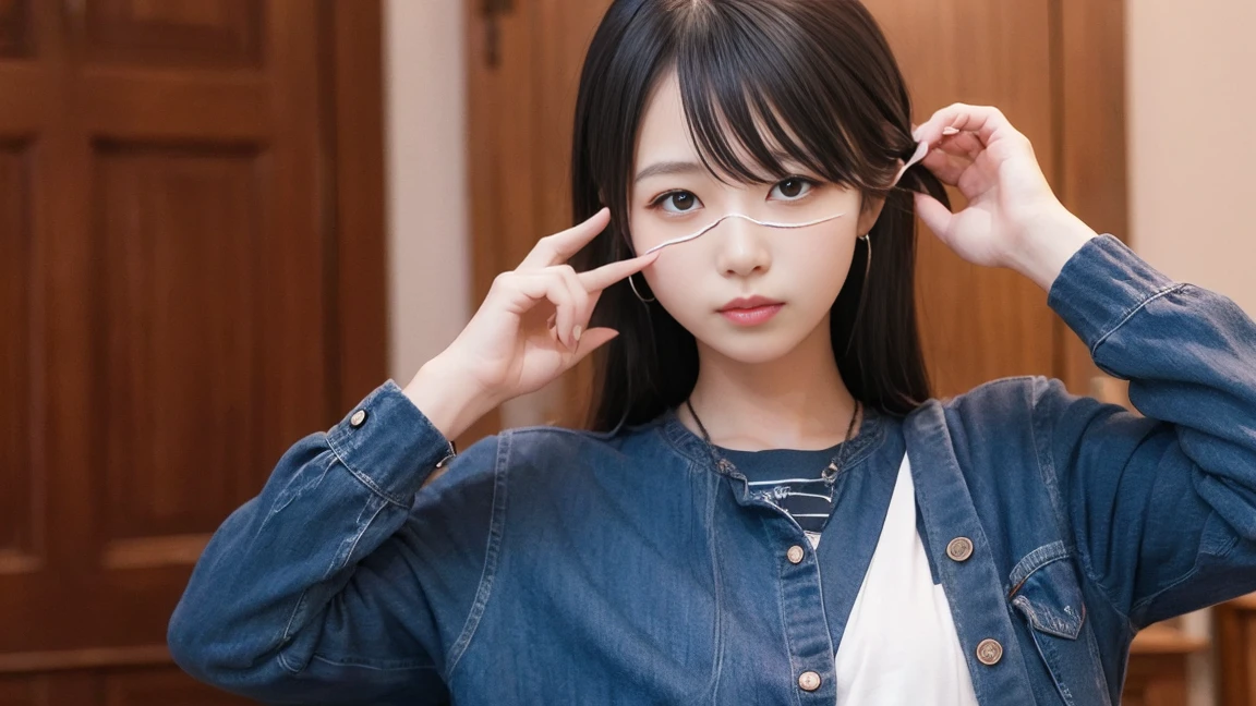 Best image quality、Wearing an eye patch