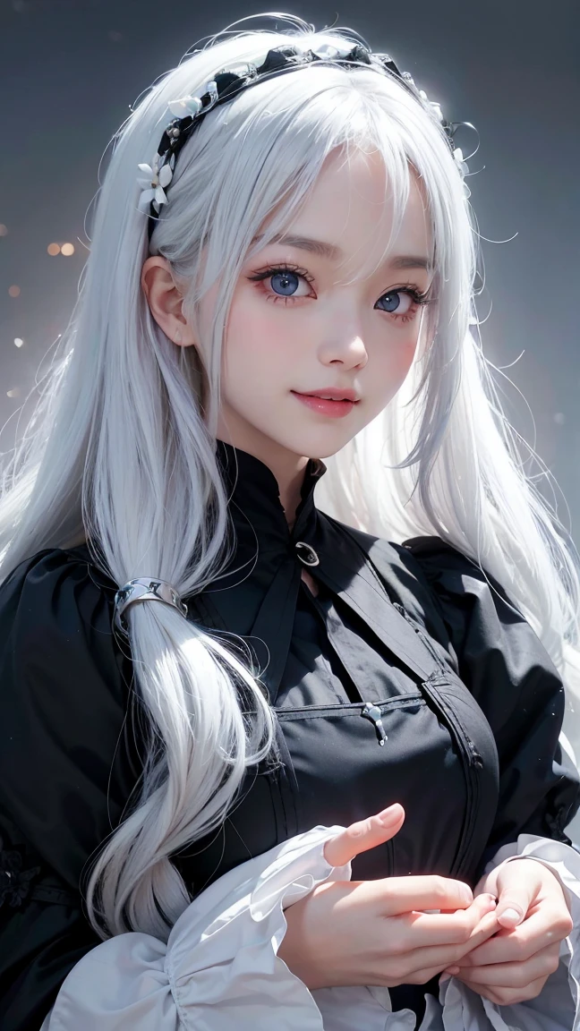 (highest quality, 8k, High resolution, realistic:2.0), (((alone, one girl:2.0))),(lit: front),(lit: strong),(ultimate beautiful girl:2.0),(shiny skin),(oily skin),(platinum blonde hair:1.3),(straight long hair:2.0),blush brown makeup , dark eye makeup , use pink glossy lipstick,(girl with big beady eyes:1.5),((round face, smile, big breasts,big ass))、flushed complexion、((upper body portrait)) 、((snowy winter outdoors))、(anatomically correct)、(perfect body proportions)、 ((perfect hands))、 (((perfect fingers)))、(oily skin:1.5)、