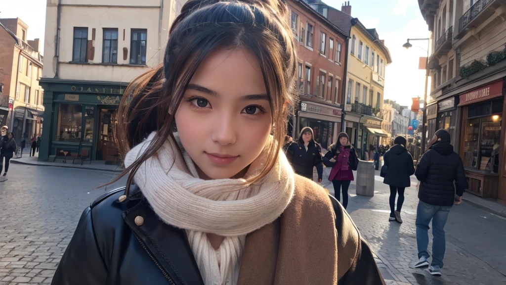 A beautiful girl I saw in town