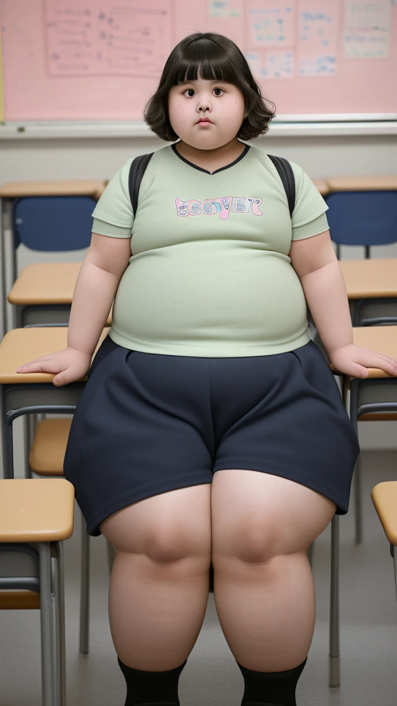 a fat 10 year old obese ,chubby overweight ,young fat girl in ,cute plump schoolkid,heavy set young girl,thick  student,extremely obese young female student,very fat and heavy young girl,stout short haired girl in school,chubbychild in classroom,cute pudgy young student