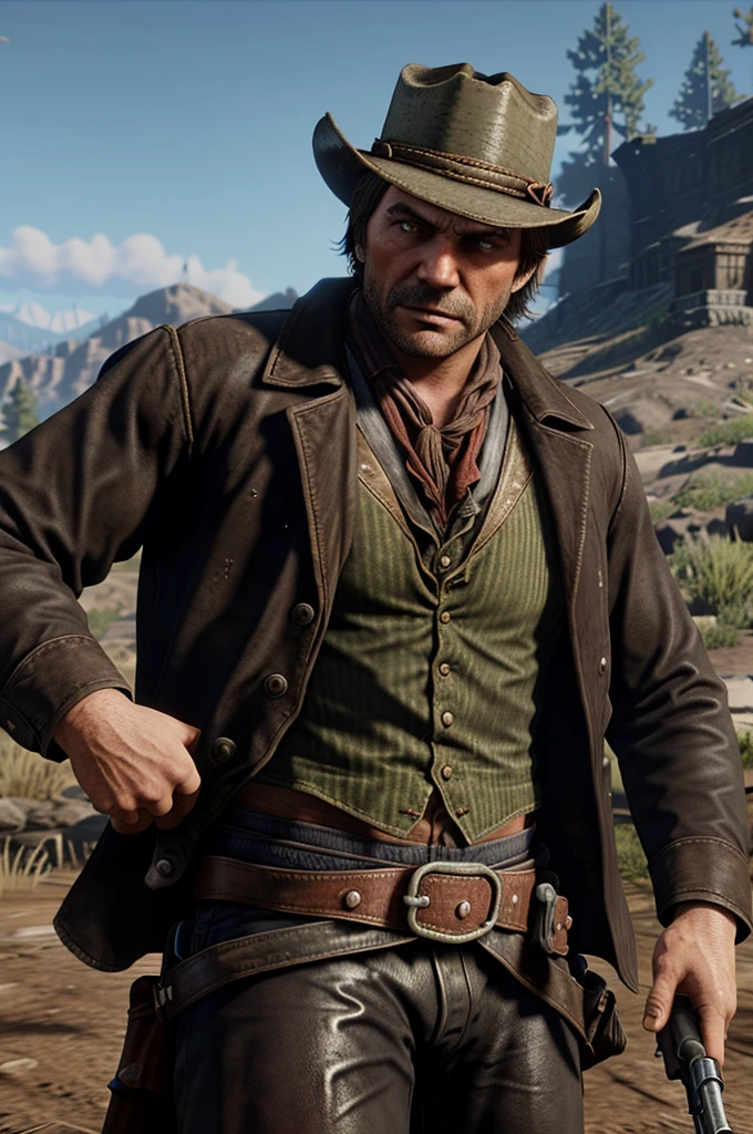 Red dead redemption 2 game arthur saves john image