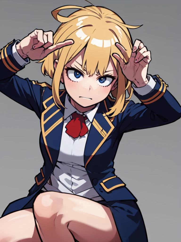 Mha . Girl , dynamic pose
Solo .