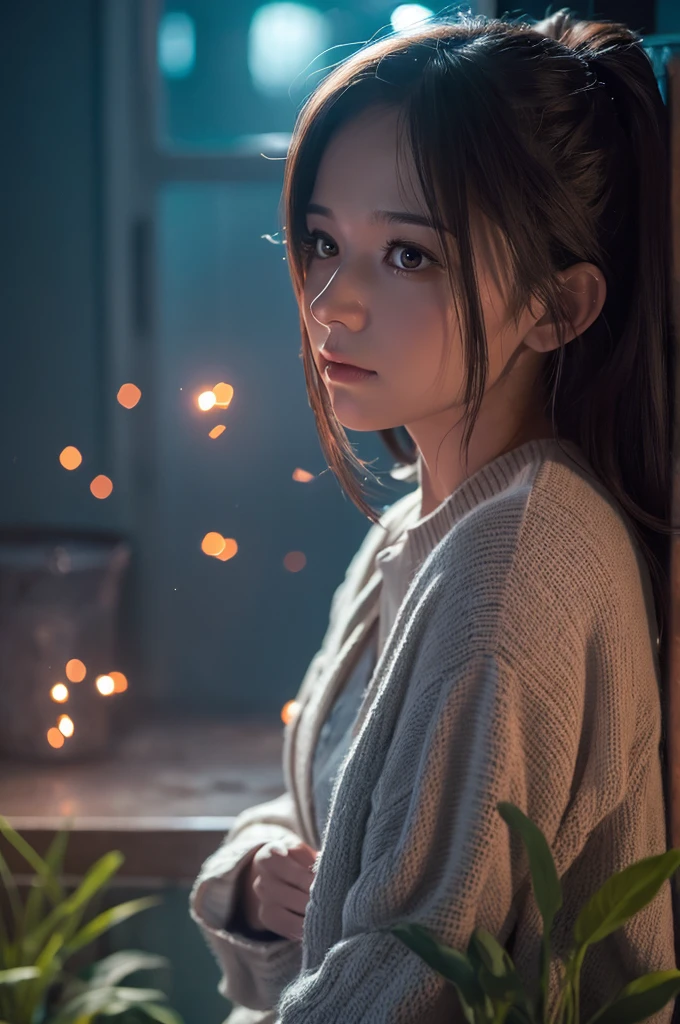 Dawn and fireflies