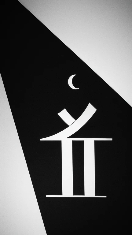 symbols, black and white, simple, 