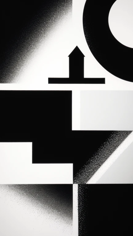symbols, black and white, simple,
