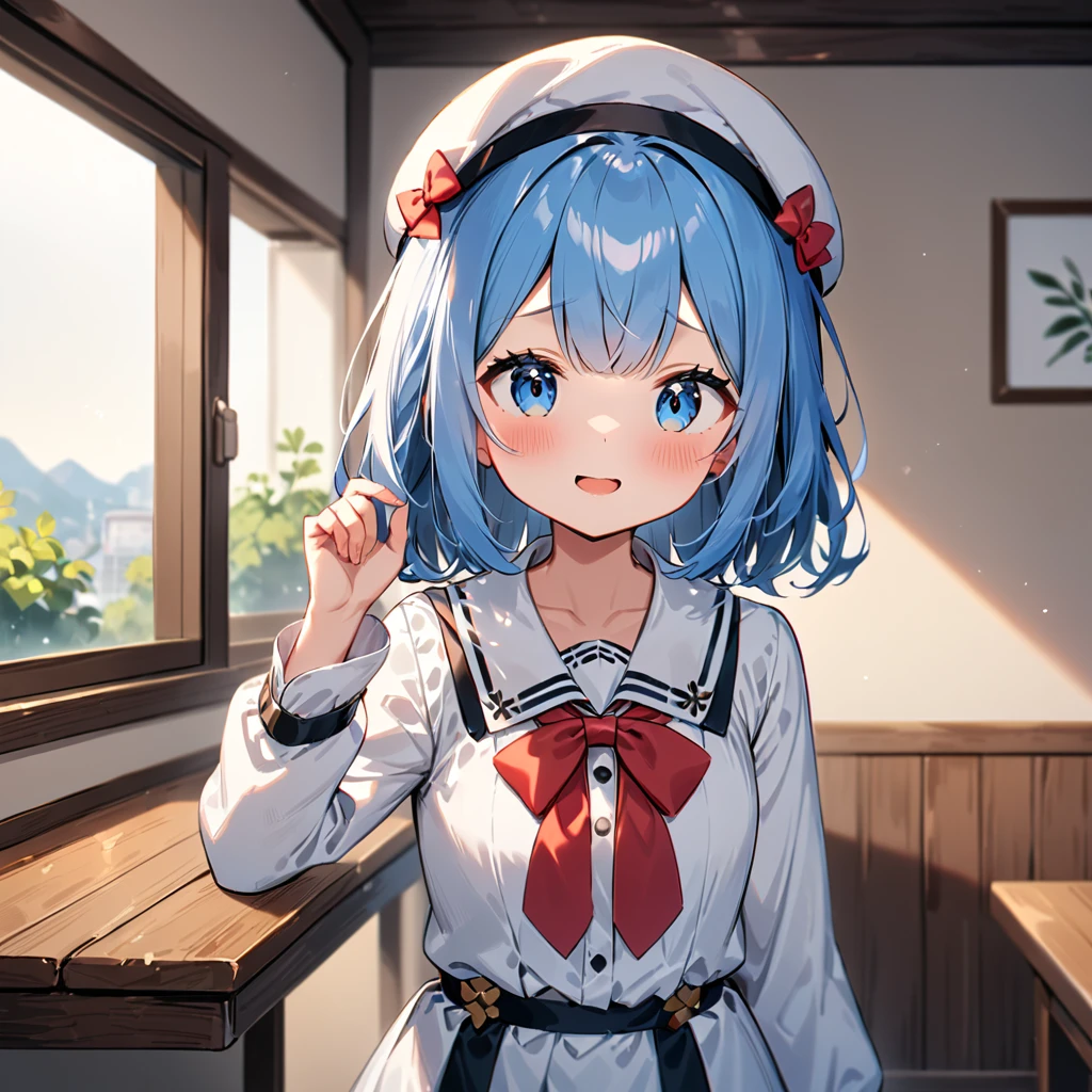 cute girl, (medium quality)