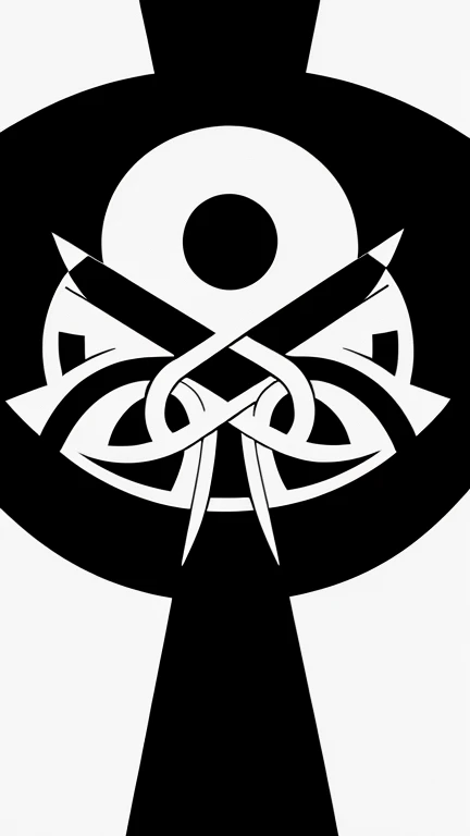 symbols, black and white, simple, 