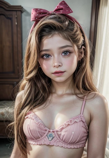 Karol Sevilla , beautiful teenager, small breasts, visible breasts, vagina visible, medium hip, beautiful face, dark brown hair, light eyes, SMILE,  Girl with a girl&#39;s body, beauty never before created. Best Quality, Fine details, High quality image. science fiction scene, time Machine 