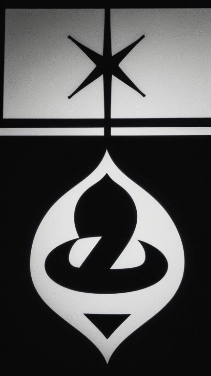 symbols, black and white, simple,