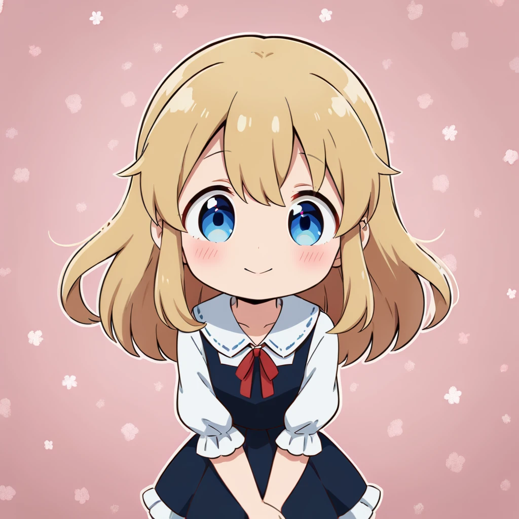 cute girl, (medium quality, anime style)