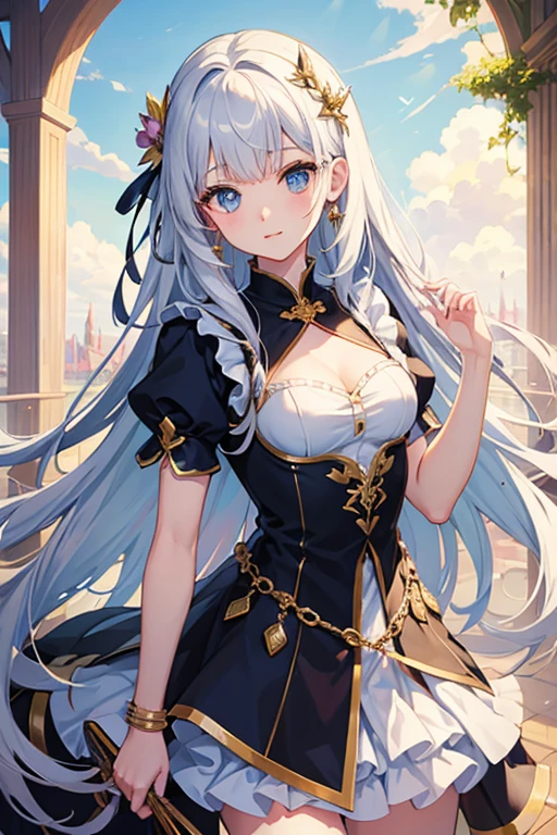 masterpiece, Highest quality, High resolution，Follow the prompts、Anime Style、One Girl、Princess、Beautiful girl with long hair