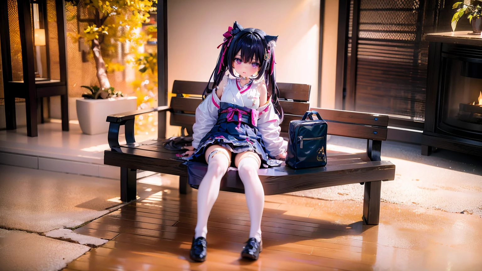 Lolicon、、11 years old、Spreading her legs