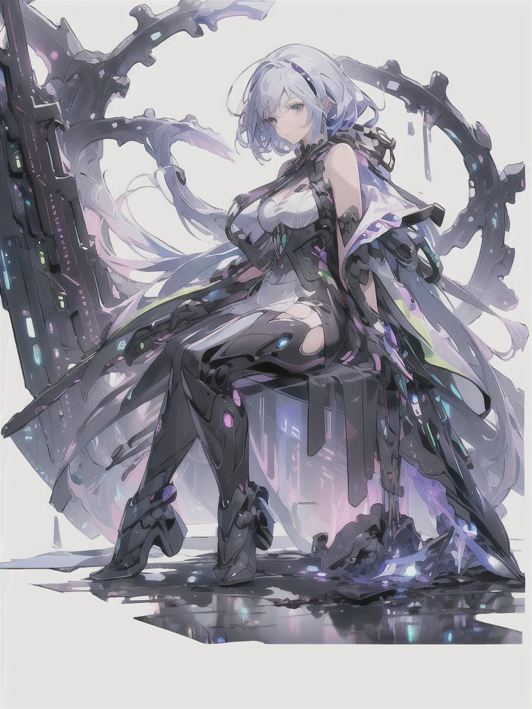 [(white background:1.5)::5],(masterpiece:1.2), best quality,realistic,
Cyberworld,Transparent clothes,1girl,glowing ,night,weapon,

