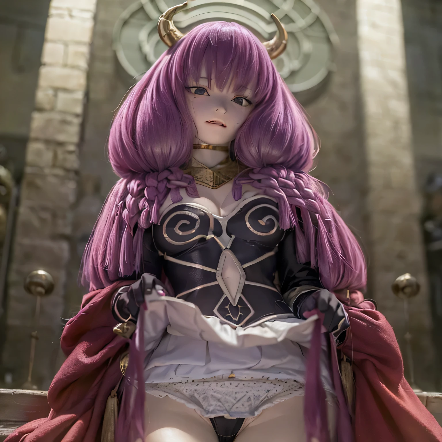 A detailed, fantasy portrait of a young woman with casual hair, lifting up her skirt to reveal her panties, blushing, mystical and dark fantasy atmosphere, dramatic lighting, cinematic composition, hyper-realistic, 8k, masterpiece, intricate details, gothic, dramatic, (best quality,4k,8k,highres,masterpiece:1.2),ultra-detailed,(realistic,photorealistic,photo-realistic:1.37),HDR,UHD,studio lighting,ultra-fine painting,sharp focus,physically-based rendering,extreme detail description,professional,vivid colors,bokeh,dark fantasy,dramatic lighting,cinematic composition,gothic,dramatic,moody,somber,haunting,ethereal,supernatural show panties