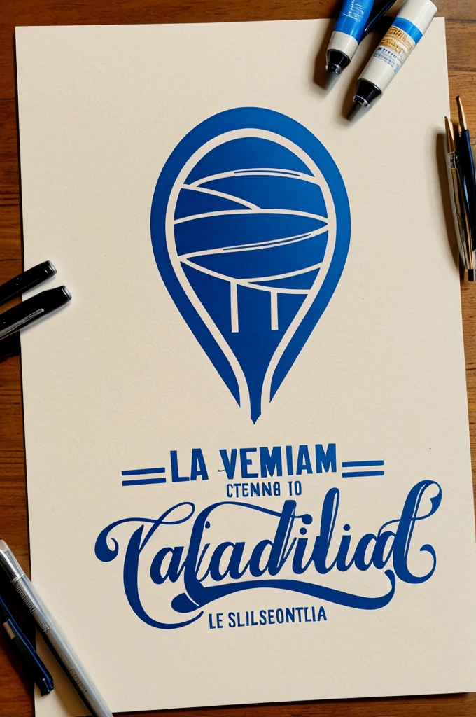 Title "La radiactividad" lettering