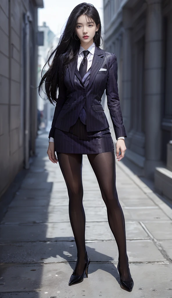 A charming female devil,100D black hip socklack lence stockinglack pantyhoses,Thick black stockings,Black high heels,huge tit,Cocked buttocks,Super detail,hyper HD,A high resolution,1080p,Anatomically correct,ccurate,Physical coordination,Photo portrait,Delicatemakeup,slender thiest quality, Masterpiece, 超A high resolution, RAW photo, Beautiful and aesthetic,deepshadow, (Photorealistic:1.4), full-body composition, Striking perspective,naked