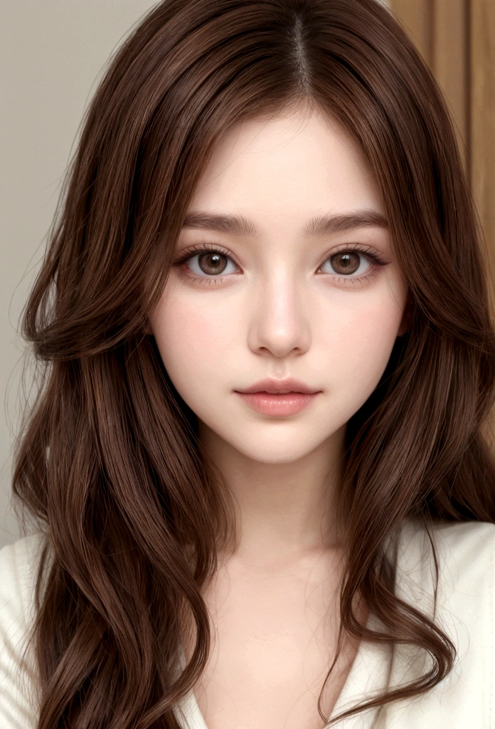 30th Generation、An illustration、Brown Hair、woman