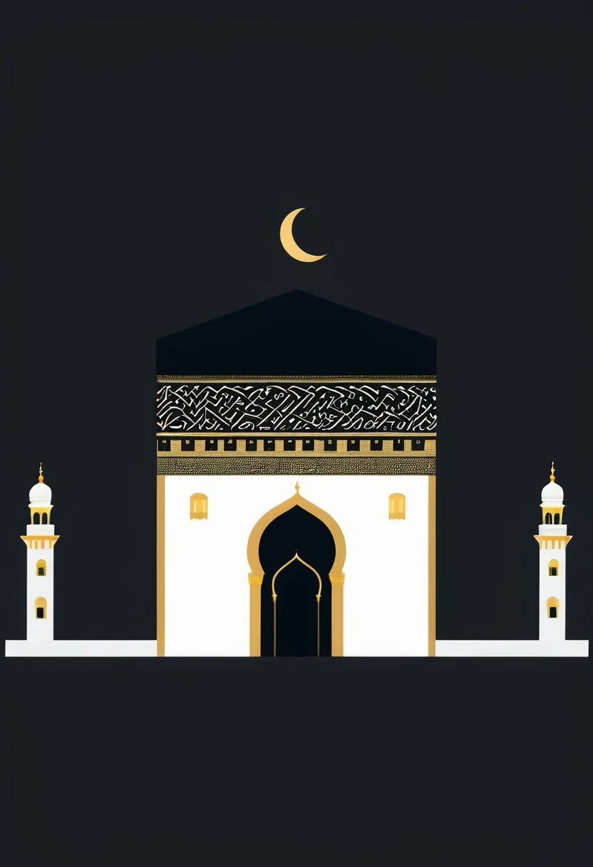 Kaaba simple flat design