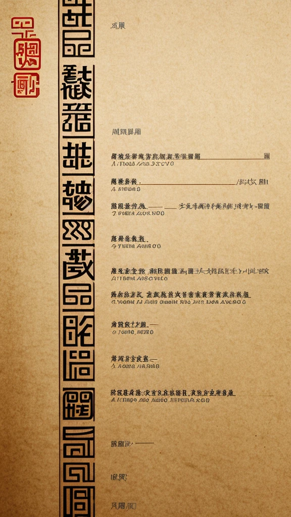 A Chinese menu,Write the word menu on the menu,Background is Chinese style ink bamboo,Textured。