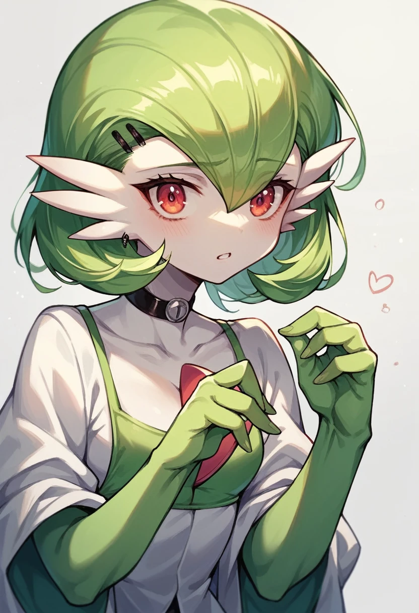 Gardevoir forma humana haciendo una pose epica